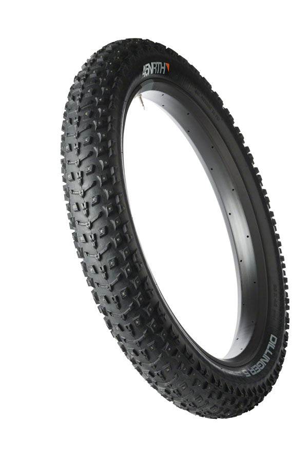 45NRTH Dillinger 5 Tire - 26 x 4.6, Tubeless, Folding, Black, 60 TPI, 258 Carbide Steel Studs