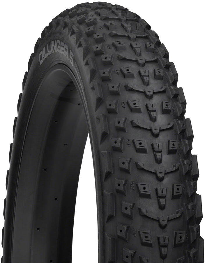 45NRTH Dillinger 5 Tire - 27.5 x 4.5, Tubeless, Folding, Black, 120 TPI, Custom Studdable