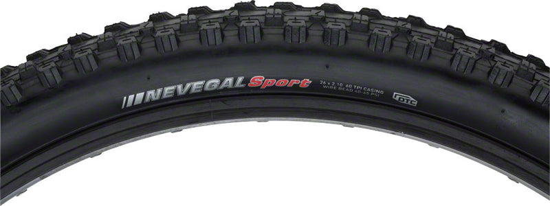 Kenda Nevegal Sport Tire - 26 x 2.1, Clincher, Wire, Black