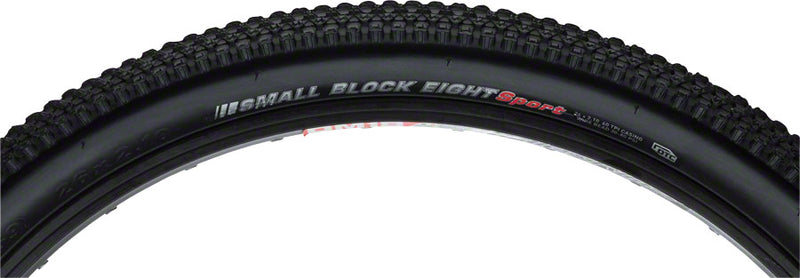 Kenda Small Block 8 Sport Tire - 26 x 2.1, Clincher, Wire, Black