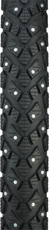 Schwalbe Marathon Winter Plus Tire - 26 x 2, Clincher, Wire, Black/Reflective, Performance Line, 200 Steel Studs