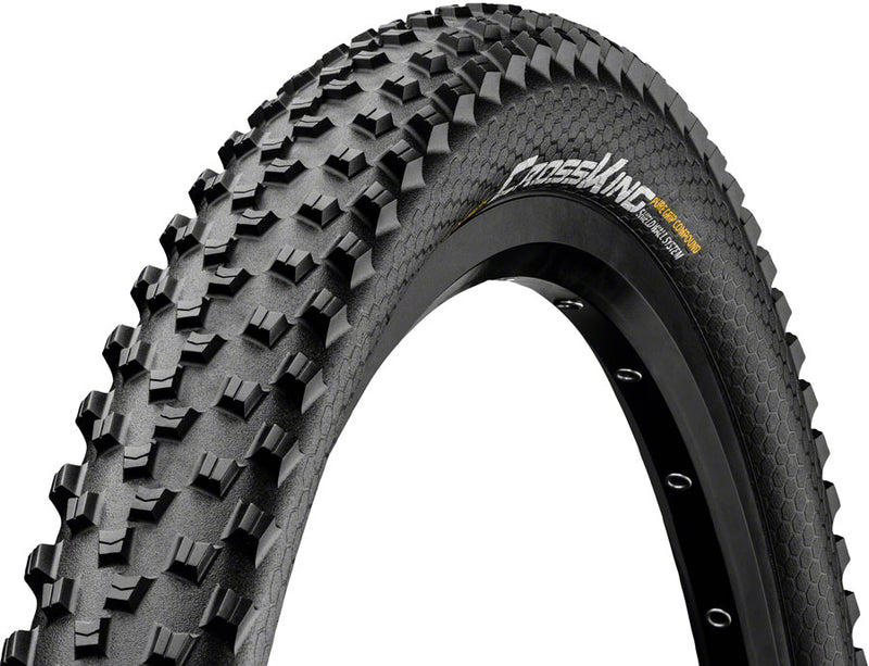 Continental Cross King Tire - 26 x 2.30, Tubeless, Folding, Black, PureGrip, ShieldWall System, E25