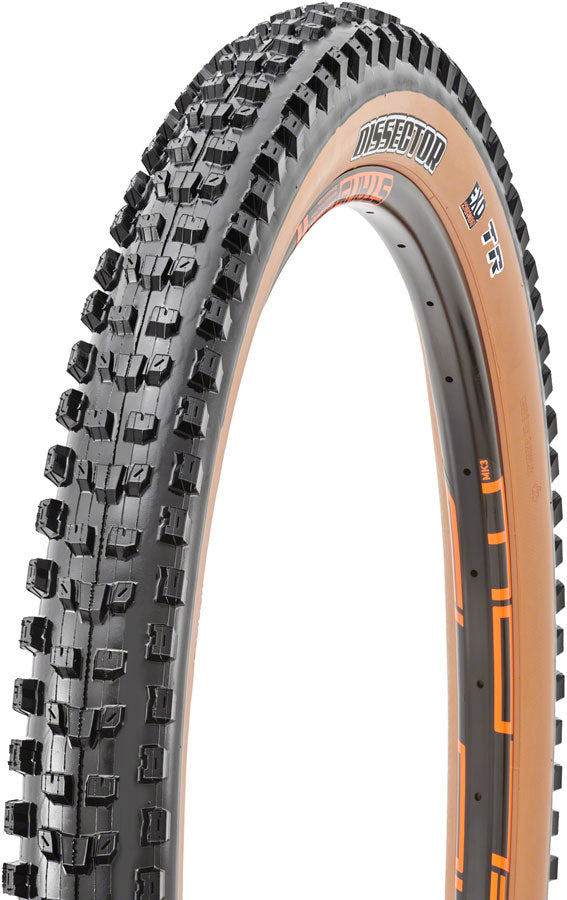 Maxxis Dissector Tire - 29 x 2.6, Tubeless, Folding, Black/Tan, Dual, EXO