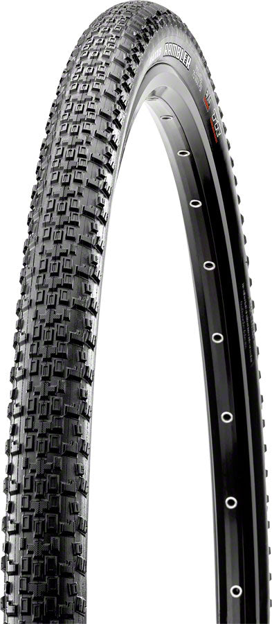 Maxxis Rambler Tire - 650b x 47, Tubeless, Folding, Black, Dual, EXO