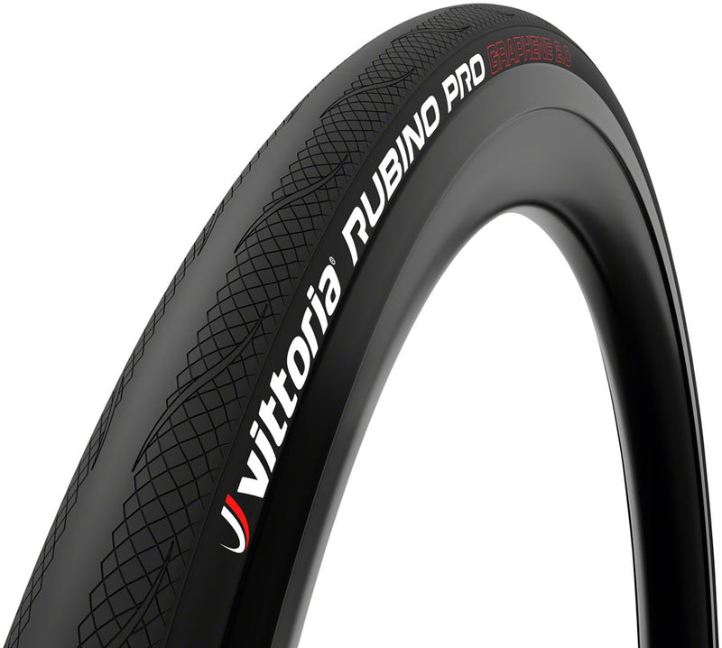 Vittoria Rubino Pro Tire - 700 x 25, Clincher, Folding, Black, G2.0