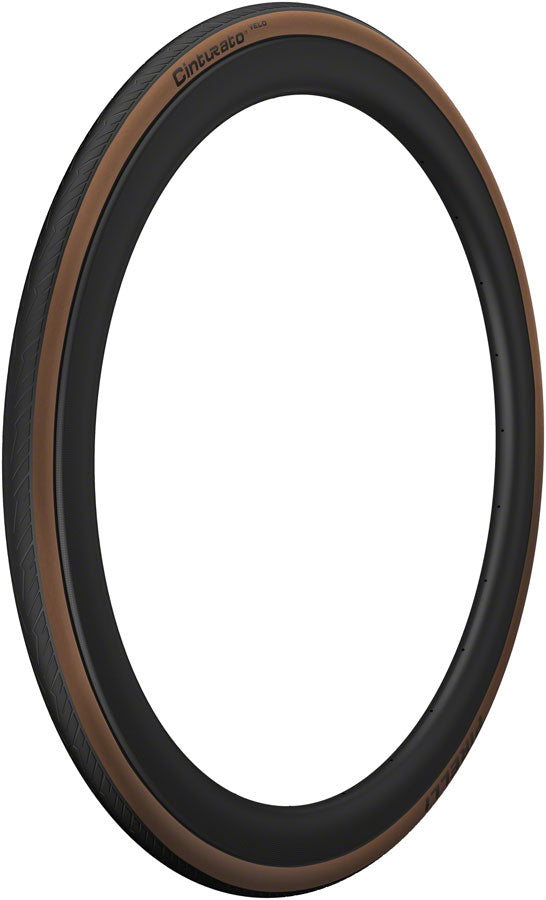 Pirelli Cinturato Velo TLR Tire - 700 x 28, Tubeless, Folding, Classic Tan