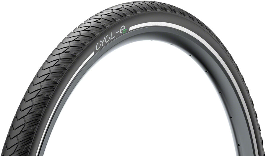 Pirelli Cycl-e XT Tire - 700 x 50, Clincher, Wire, Black, Reflective