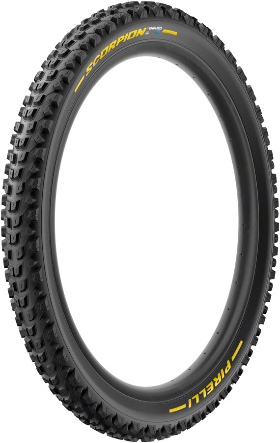 Pirelli Scorpion Enduro S Tire - 29 x 2.4, Tubeless, Folding, Color Addition Yellow Label, HardWall, SmartGrip Gravity