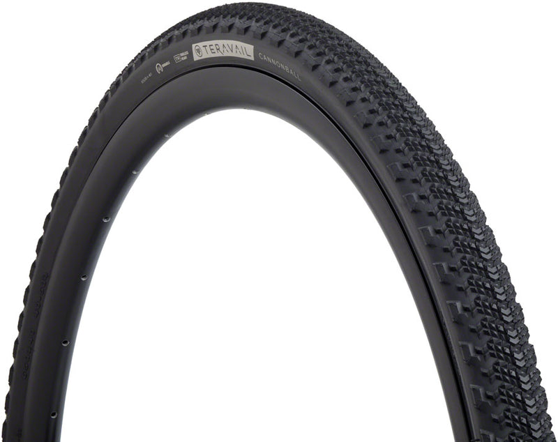 Teravail Cannonball Tire - 650b x 40, Tubeless, Folding, Tan, Light and Supple