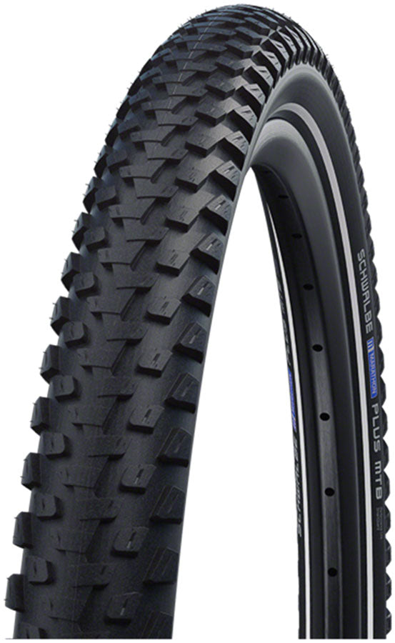 Schwalbe Marathon Plus MTB Tire - 29 x 2.1, Clincher, Wire, Black, SmartGuard, Dual Compound