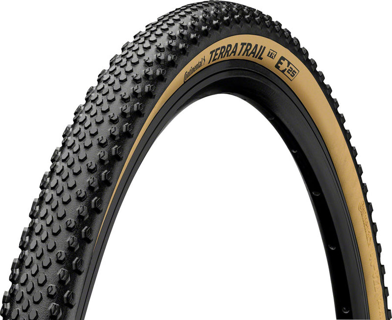 Continental Terra Trail Tire - 700 x 35, Tubeless, Folding, Black/Cream, PureGrip, ShieldWall System, E25