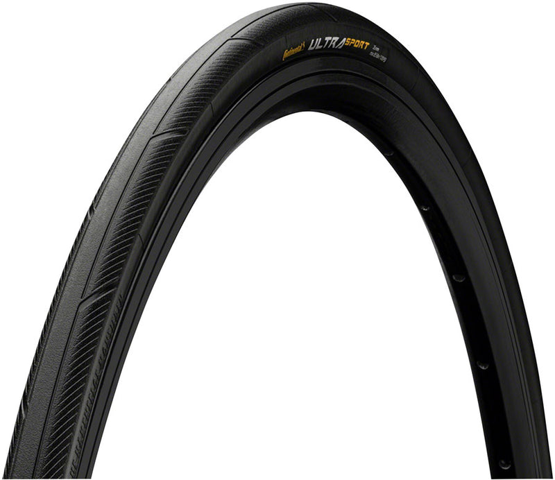 Continental Ultra Sport III Tire - 700 x 28, Clincher, Folding, Black, PureGrip, Performance, E25