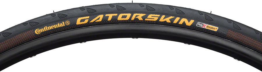 Continental Gatorskin Tire - 700 x 28, Clincher, Wire, Black, PolyX Breaker