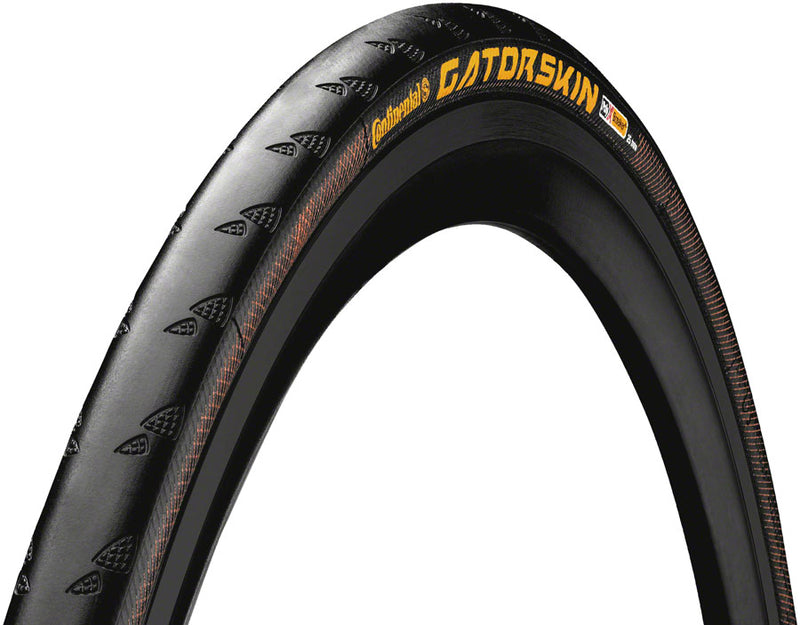 Continental Gatorskin Tire - 700 x 25, Clincher, Folding, Black, PolyX Breaker