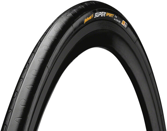 Continental Super Sport Plus Tire - 700 x 23, Clincher, Wire, Black, Plus Breaker-0