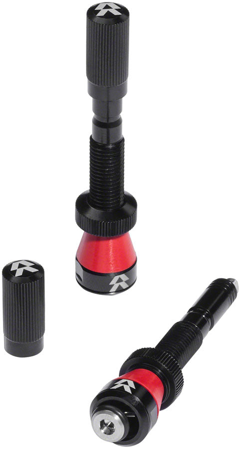 Reserve Wheels Reserve Fillmore Tubeless Valves - 70mm, Black, Pair