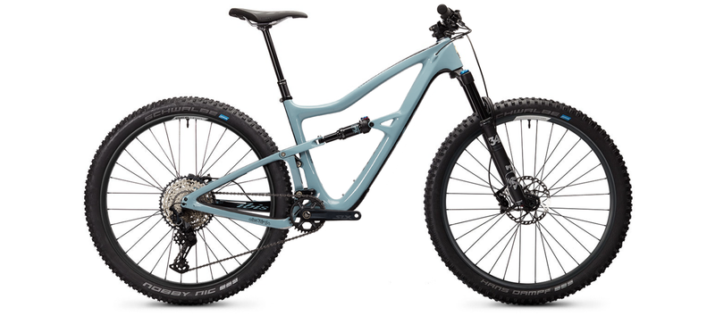 Ibis Ripley V4 Carbon 29" Complete Mountain Bike - SLX Build, Small, Blue