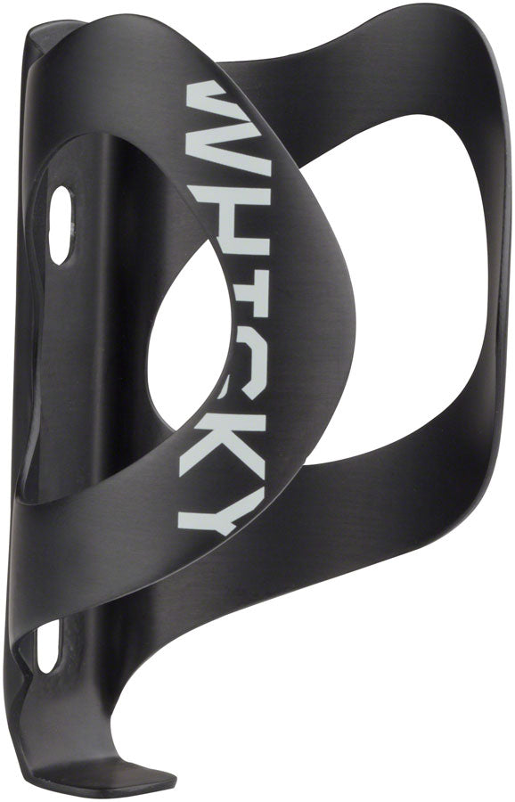 WHISKY No.9 C1 Carbon Water Bottle Cage - Top Entry, Matte Black