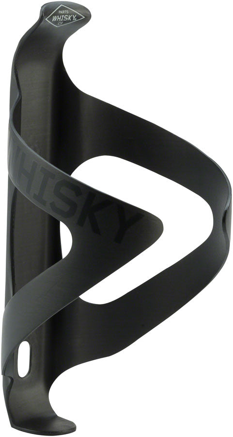 WHISKY No.9 C2 Carbon Water Bottle Cage - Top Entry, Matte Black