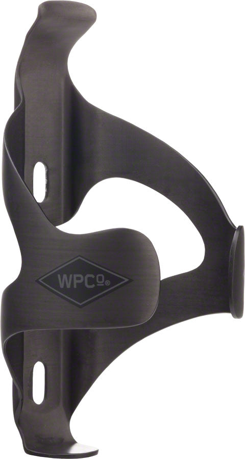 WHISKY No.9 C3 Carbon Water Bottle Cage - Top Entry, Matte Black