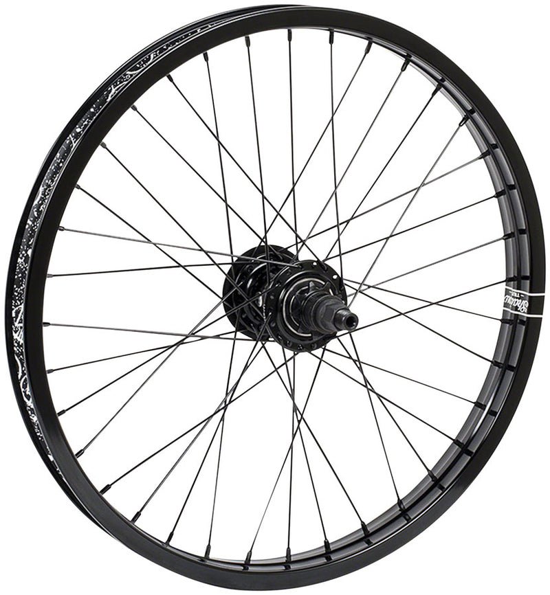 The Shadow Conspiracy Optimized Rear Wheel - 20", 14 x 110mm, Freecoaster, LHD 9T, 36H, Black