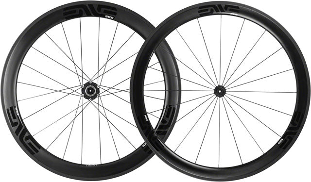 ENVE Composites SES 4.5 Wheelset - 700, QR x 100/130mm, Rim Brake, HG 11, Black, Clincher, Carbon Hub