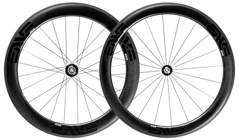 ENVE Composites SES 5.6 Wheelset - 700, QR x 100/130mm, Rim Brake, HG 11, Black, ENVE Composites Alloy