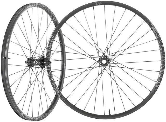 Industry Nine 1/1 Enduro S Wheelset - 29" / 27.5" MX, 15 x 110mm/12 x 148mm, 6-Bolt, Microspline, Black