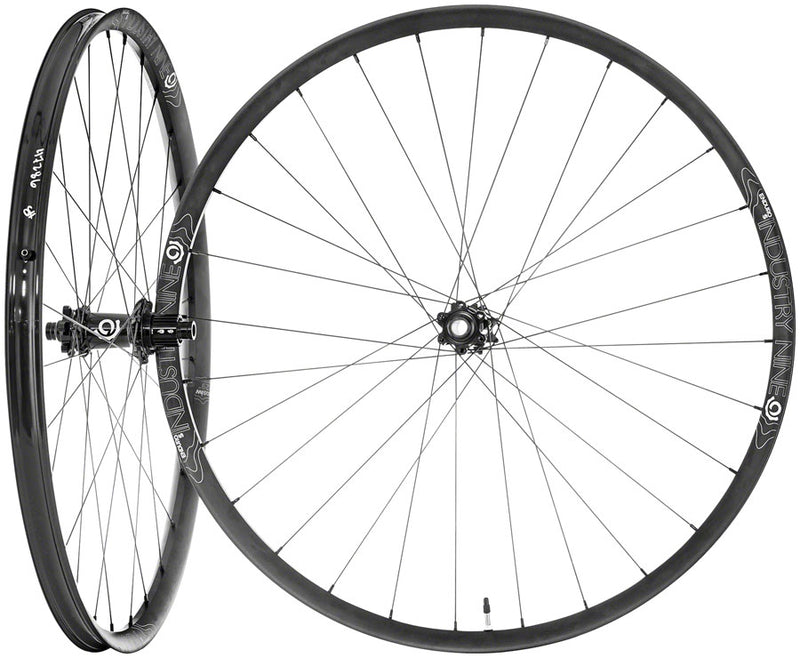 Industry Nine Enduro S Hydra Wheelset - 27.5", 15 x 110mm/12 x 148mm ,6-Bolt, Micro Spline, Black