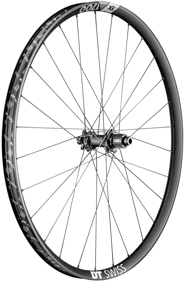 DT Swiss EX 1700 SPLINE Rear Wheel - 27.5", 12 x 148mm Boost, 6-Bolt, Micro Spline, Black