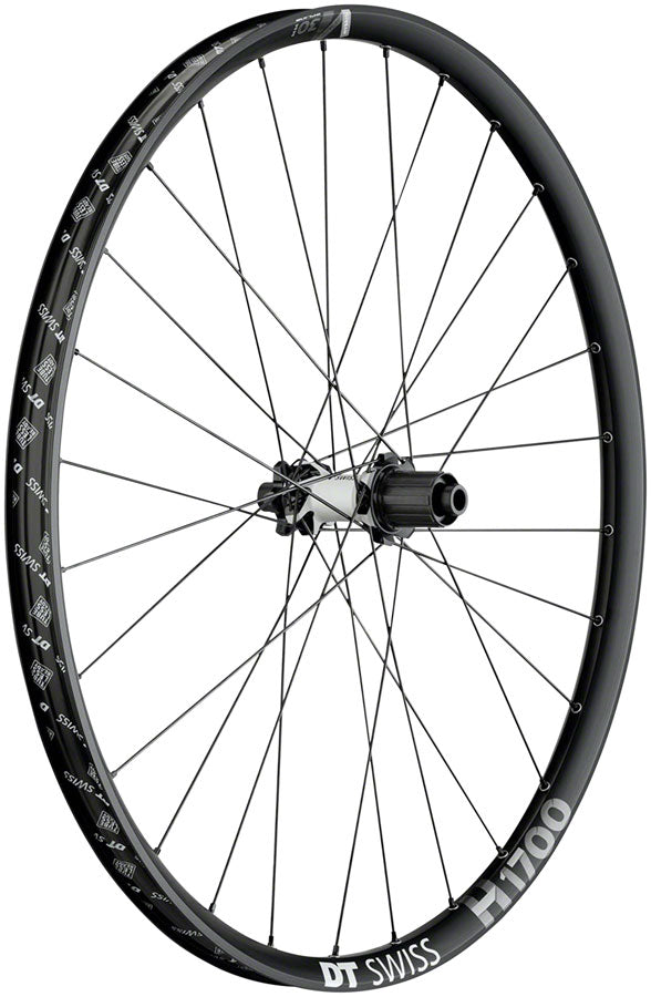 DT Swiss H 1700 Spline 30 Rear Wheel - 29", 12 x 148mm Boost, 6-Bolt , HG 11, Black, Ebike