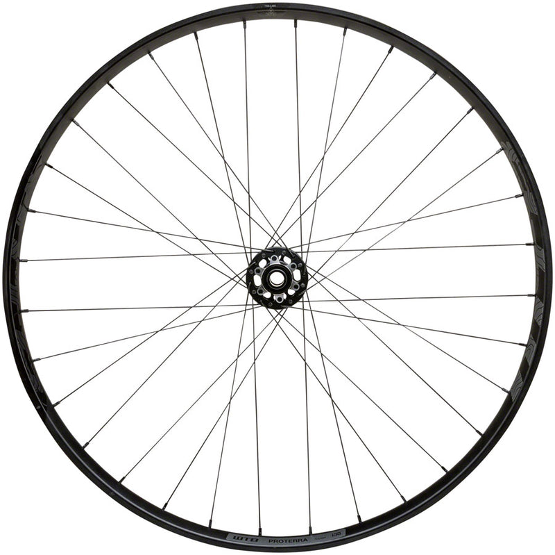 WTB Proterra Tough i30 Front Wheel - 27.5", 15 x 110mm, 6-Bolt, Black, 32H