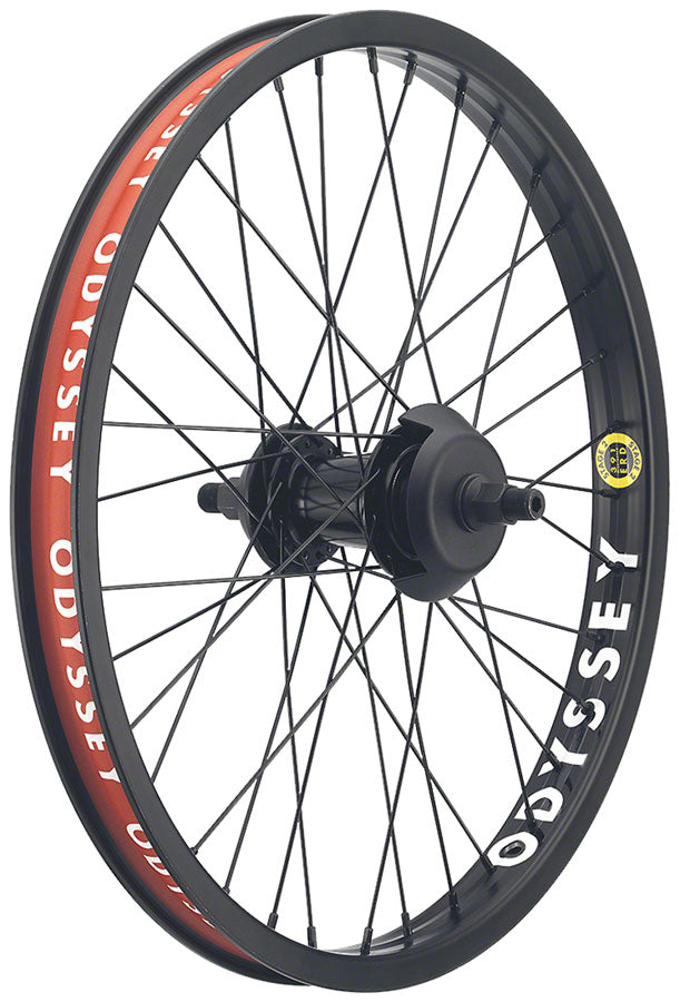 Odyssey Stage-2 Rear Wheel - 20", 14 x 110mm, Rim Brake, RHD Freecoaster, Black