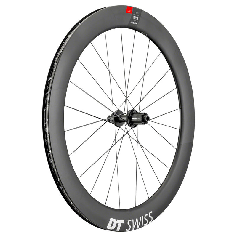 DT Swiss ARC 1100 DiCut 62 Rear Wheel - 700c, 12 x 142mm, Centerlock, HG 11 Road/XDR, Black