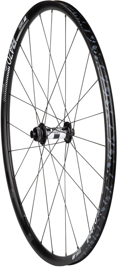 Quality Wheels DT 350/DT R470db Front Wheel - 700, 12 x 100mm, Center-Lock, Black