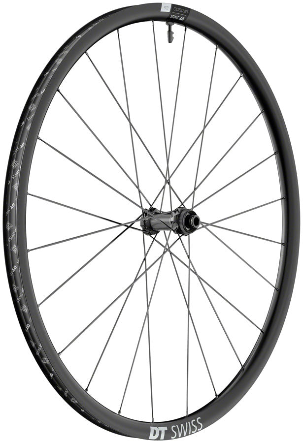 DT Swiss GR 1600 Spline 25 Front Wheel - 700, 12 x100mm, Center-Lock, Black