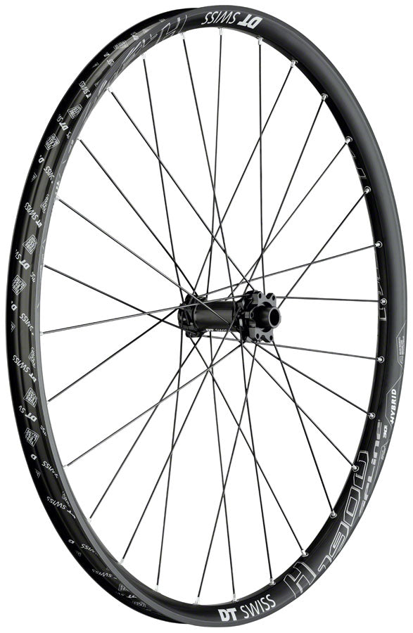 DT Swiss H 1900 Spline 30 Front Wheel - 27.5", 15 x 110mm, 6-Bolt, Black