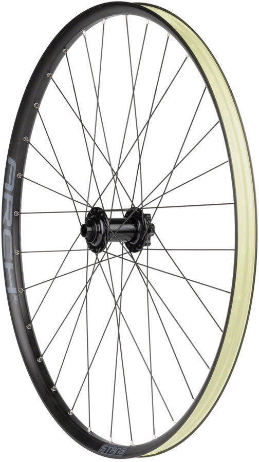 Stan's No Tubes Arch S2 Front Wheel - 29", 15 x 110mm, 6-Bolt, Black