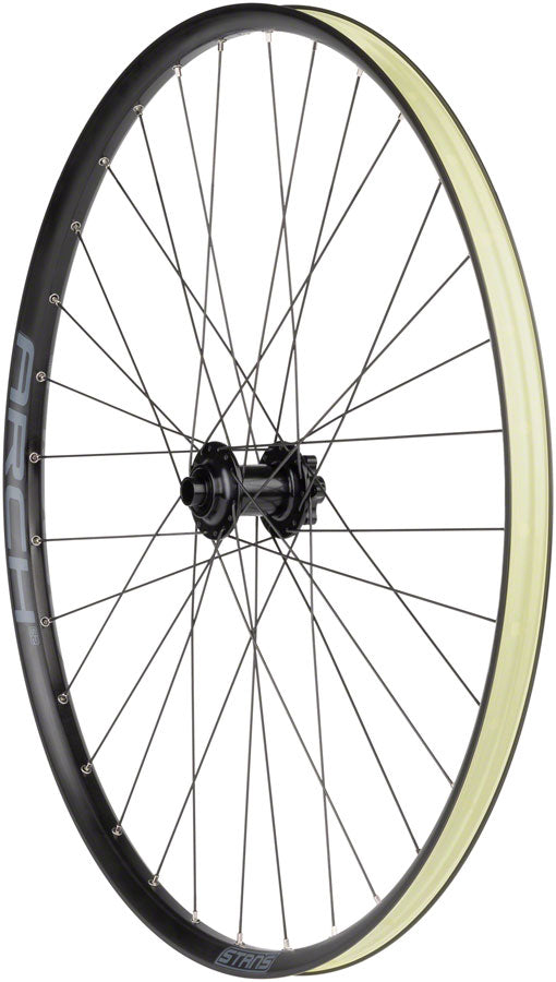 Stan's No Tubes Arch S2 Front Wheel - 29", 15 x 100mm, 6-Bolt, Black