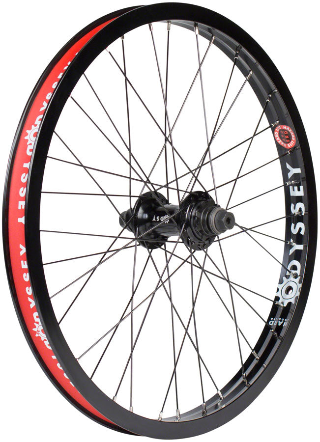 Odyssey Hazard Lite Rear Wheel - 20", 14 x 110mm, Rim Brake, Cassette, RHD/LHD, Hard Black, Clincher