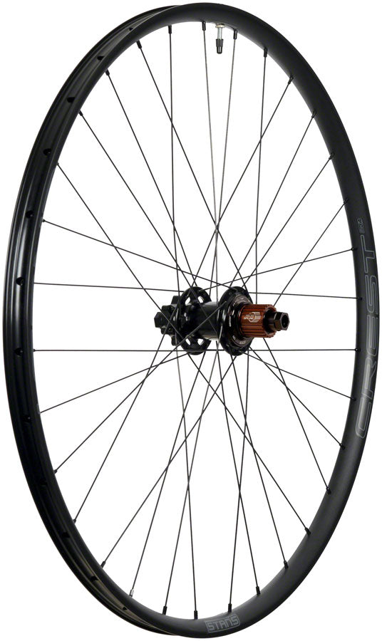 Stan's NoTubes Crest MK4 Rear Wheel - 29, 12 x 148mm, 6-Bolt, Micro Spline, Black