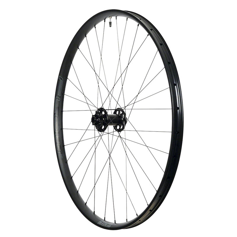 Stan's NoTubes Flow MK4 Front Wheel - 29, 15 x 110mm, 6-Bolt, Black