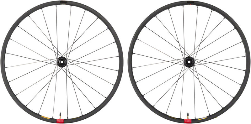 Reserve Wheels Reserve 25 GR Wheelset - 700, 12 x 100/12 x 142, Center-Lock, HG 11 Road, Carbon, I9 Road Classic