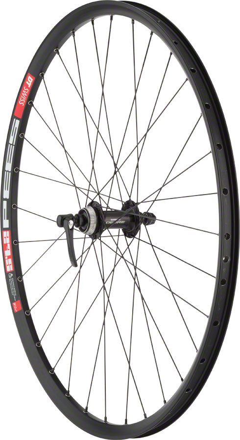 Quality Wheels Deore M610/DT 533d Front Wheel - 27.5", QR x 100mm, Center-Lock, Black