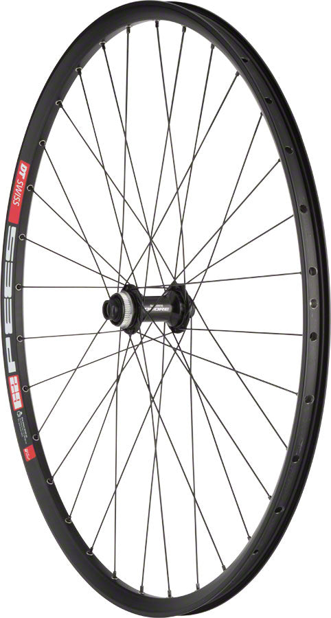 Quality Wheels Deore M610/DT 533d Front Wheel - 27.5", 15 x 100mm, Center-Lock, Black