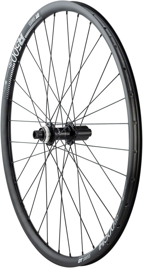 Quality Wheels RS505/DT R500 Disc Rear Wheel - 650b, 12 x 142mm, Center-Lock, HG 11, Black