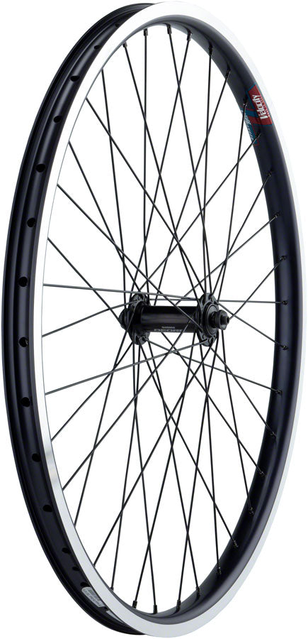 Quality Wheels Value HD Series Front Wheel - 26", QR x 100mm, Rim Brake, Black