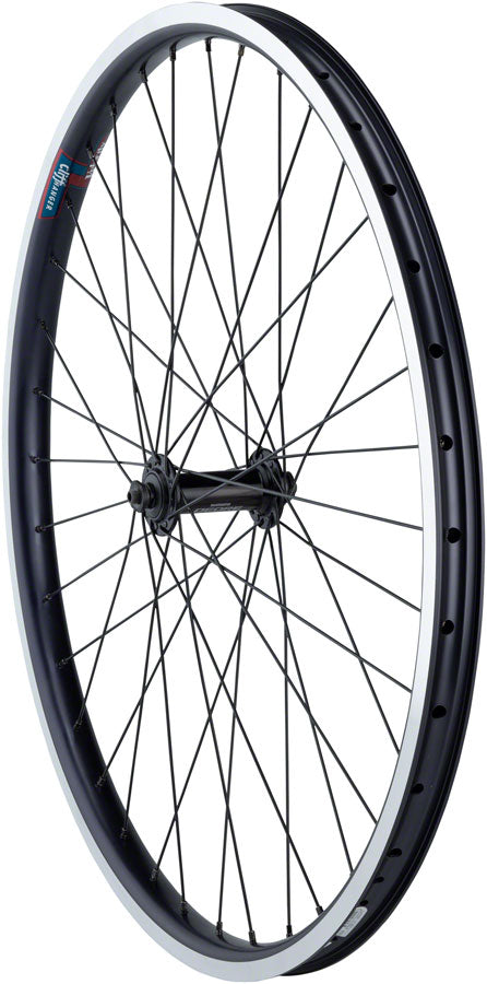 Quality Wheels Value HD Series Front Wheel - 26", QR x 100mm, Rim Brake, Black