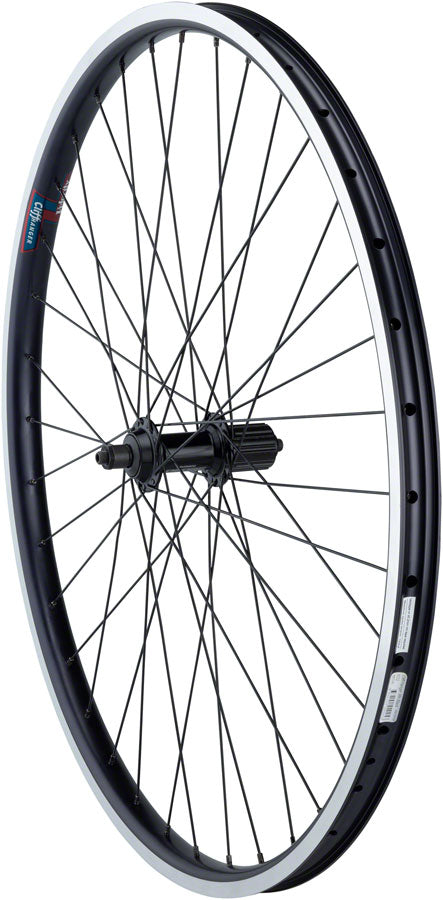 Quality Wheels Value HD Series Rear Wheel - 700, QR x 135mm, Rim Brake, HG 10, Black