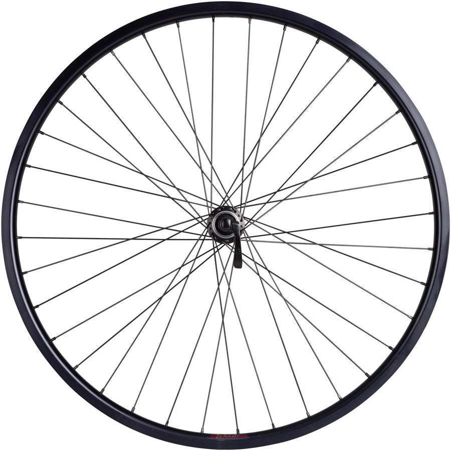 Quality Wheels Value HD Series Disc Rear Wheel - 700, QR x 135mm, Center-Lock, HG 10, Black